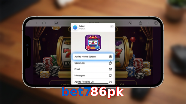 Game list for Bet786pk ios section