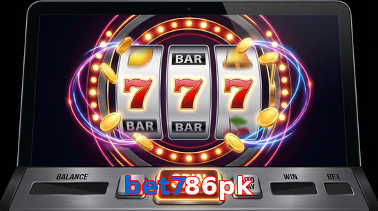 Main screen of Bet786pk slots page for PK players